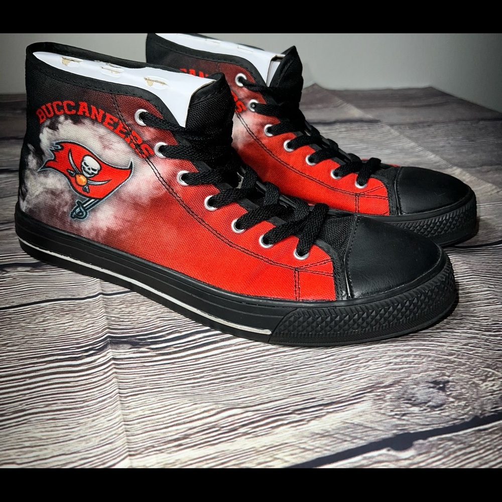 Tampa Bay Buccaneers High Top Sneakers